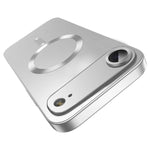 Custodia per telefono MagSafe in TPU metallico ultrasottile con pellicola protettiva per l'obiettivo., For iPhone 17 Pro Max, For iPhone 17 Pro, For iPhone 17, For iPhone Air, For iPhone 16 Pro Max, For iPhone 16 Pro