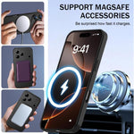 Custodia per telefono MagSafe in TPU metallico ultrasottile con pellicola protettiva per l'obiettivo., For iPhone 16 Plus, For iPhone 16, For iPhone 15 Pro Max, For iPhone 15 Pro, For iPhone 15 Plus, For iPhone 15
