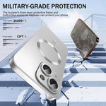 Custodia per telefono MagSafe in TPU metallico ultrasottile con pellicola protettiva per l'obiettivo., For iPhone 14 Plus, For iPhone 14, For iPhone 14 Pro, For iPhone 14 Pro Max, For iPhone 13 Pro Max, For iPhone 13 Pro