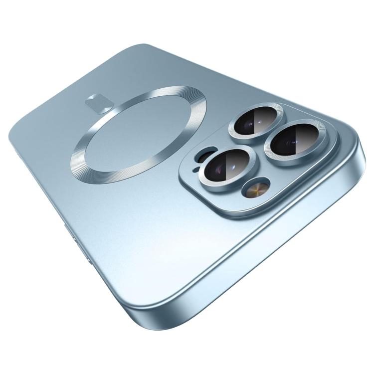 Custodia per telefono MagSafe in TPU metallico ultrasottile con pellicola protettiva per l'obiettivo., For iPhone 14 Plus, For iPhone 14, For iPhone 14 Pro, For iPhone 14 Pro Max, For iPhone 13 Pro Max, For iPhone 13 Pro
