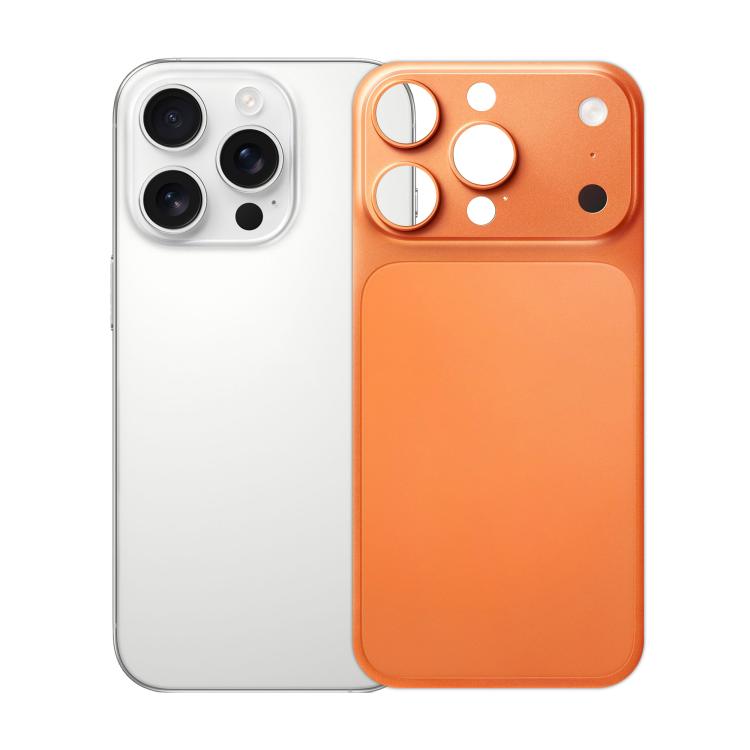 Trasformazione ultrasottile di Kalebol in cover posteriore in lega di alluminio satinato da 17 Pro Max, For iPhone 16 Pro Max, For iPhone 15 Pro Max, For iPhone 14 Pro Max, For iPhone 13 Pro Max