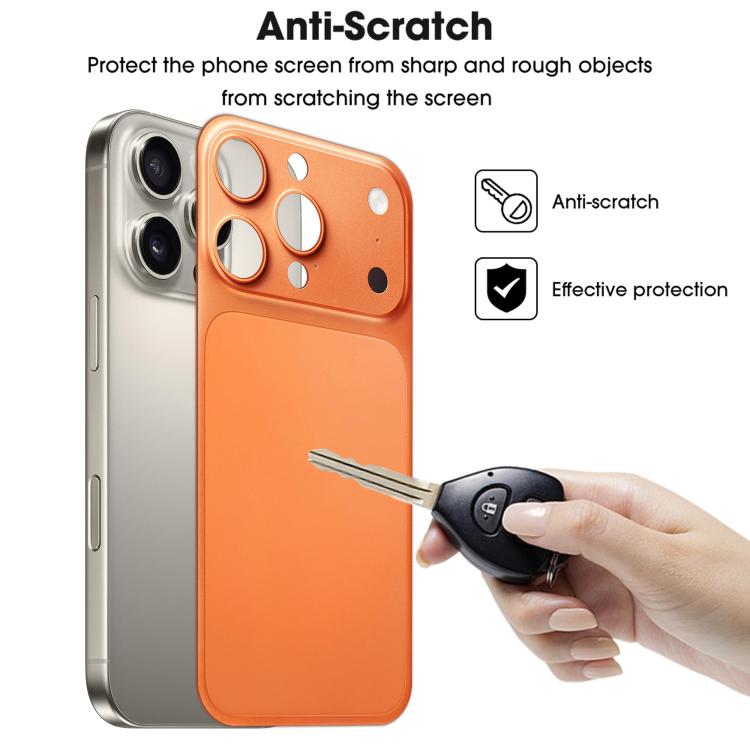 Trasformazione ultrasottile di Kalebol in cover posteriore in lega di alluminio satinato da 17 Pro Max, For iPhone 16 Pro Max, For iPhone 15 Pro Max, For iPhone 14 Pro Max, For iPhone 13 Pro Max
