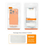 Trasformazione ultrasottile di Kalebol in cover posteriore in lega di alluminio satinato da 17 Pro Max, For iPhone 16 Pro Max, For iPhone 15 Pro Max, For iPhone 14 Pro Max, For iPhone 13 Pro Max