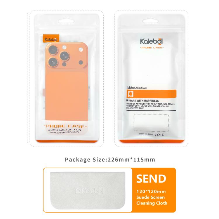 Trasformazione ultrasottile di Kalebol in cover posteriore in lega di alluminio satinato da 17 Pro Max, For iPhone 16 Pro Max, For iPhone 15 Pro Max, For iPhone 14 Pro Max, For iPhone 13 Pro Max