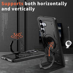 Custodia per telefono Kalebol PC Hybrid TPU Armor con anello MagSafe., For Galaxy S26 5G, For Galaxy A57 5G, For Galaxy A37 5G