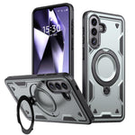 Custodia per telefono Kalebol PC Hybrid TPU Armor con anello MagSafe., For Galaxy S26 5G, For Galaxy A57 5G, For Galaxy A37 5G