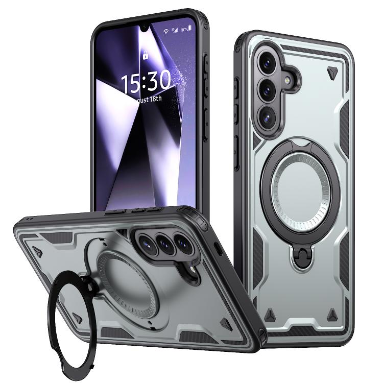 Custodia per telefono Kalebol PC Hybrid TPU Armor con anello MagSafe., For Galaxy S26 5G, For Galaxy A57 5G, For Galaxy A37 5G