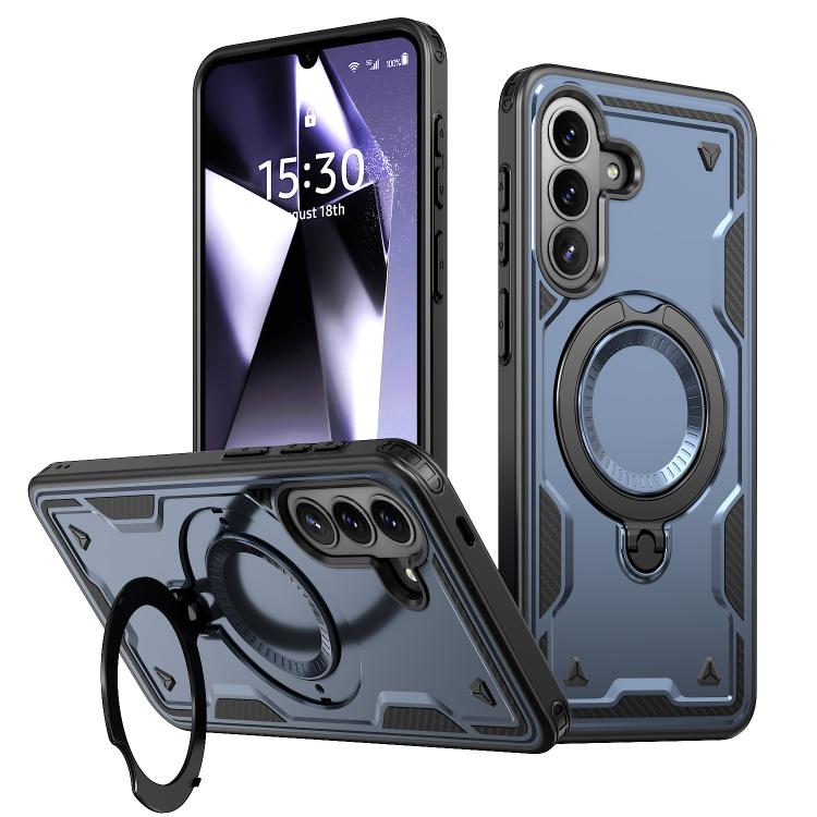Custodia per telefono Kalebol PC Hybrid TPU Armor con anello MagSafe., For Galaxy S26 5G, For Galaxy A57 5G, For Galaxy A37 5G