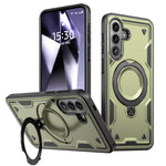Custodia per telefono Kalebol PC Hybrid TPU Armor con anello MagSafe., For Galaxy S26 5G, For Galaxy A57 5G, For Galaxy A37 5G