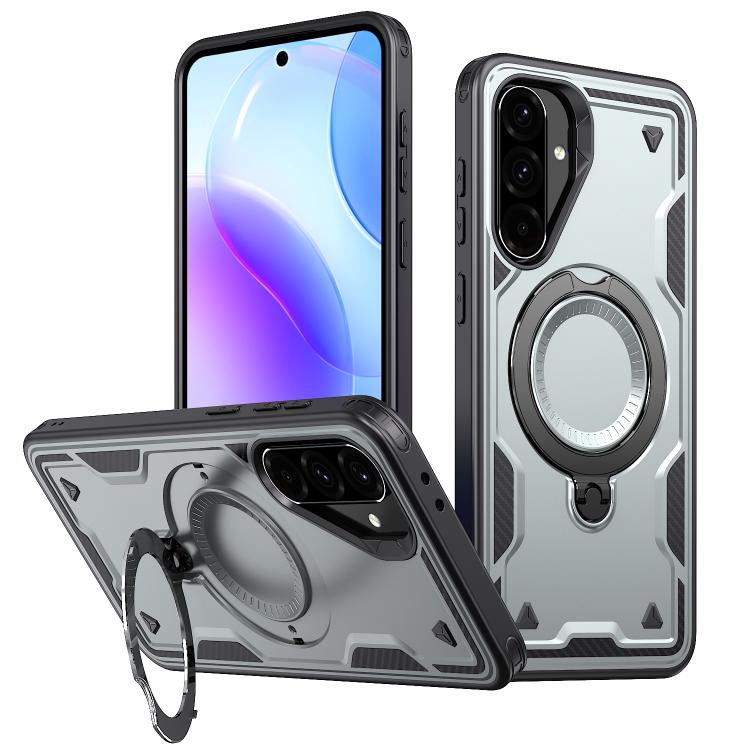 Custodia per telefono Kalebol PC Hybrid TPU Armor con anello MagSafe., For Galaxy S26 5G, For Galaxy A57 5G, For Galaxy A37 5G