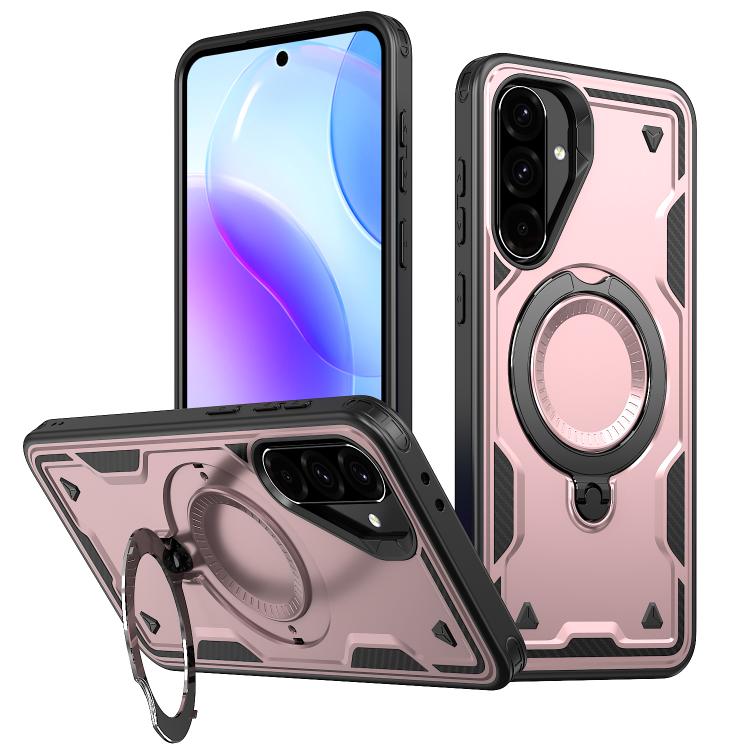 Custodia per telefono Kalebol PC Hybrid TPU Armor con anello MagSafe., For Galaxy S26 5G, For Galaxy A57 5G, For Galaxy A37 5G