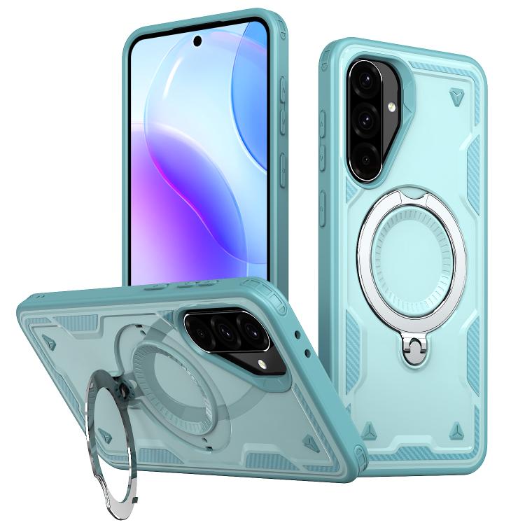 Custodia per telefono Kalebol PC Hybrid TPU Armor con anello MagSafe., For Galaxy S26 5G, For Galaxy A57 5G, For Galaxy A37 5G