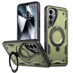 Custodia per telefono Kalebol PC Hybrid TPU Armor con anello MagSafe., For Galaxy A27 5G, For Galaxy A17 4G / 5G, For Galaxy A07 4G / 5G