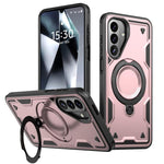 Custodia per telefono Kalebol PC Hybrid TPU Armor con anello MagSafe., For Galaxy A27 5G, For Galaxy A17 4G / 5G, For Galaxy A07 4G / 5G