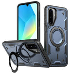 Custodia per telefono Kalebol PC Hybrid TPU Armor con anello MagSafe., For Galaxy A27 5G, For Galaxy A17 4G / 5G, For Galaxy A07 4G / 5G