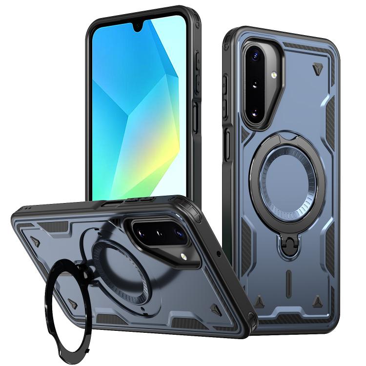 Custodia per telefono Kalebol PC Hybrid TPU Armor con anello MagSafe., For Galaxy A27 5G, For Galaxy A17 4G / 5G, For Galaxy A07 4G / 5G
