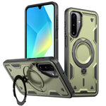 Custodia per telefono Kalebol PC Hybrid TPU Armor con anello MagSafe., For Galaxy A27 5G, For Galaxy A17 4G / 5G, For Galaxy A07 4G / 5G
