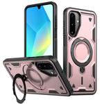 Custodia per telefono Kalebol PC Hybrid TPU Armor con anello MagSafe., For Galaxy A27 5G, For Galaxy A17 4G / 5G, For Galaxy A07 4G / 5G