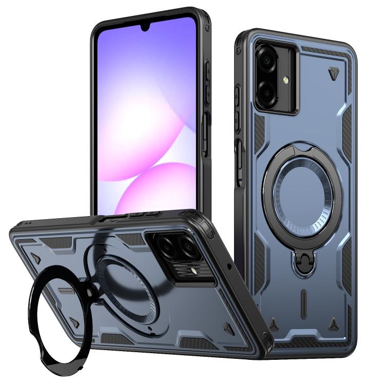 Custodia per telefono Kalebol PC Hybrid TPU Armor con anello MagSafe., For Galaxy A27 5G, For Galaxy A17 4G / 5G, For Galaxy A07 4G / 5G