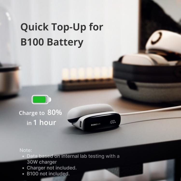 BOBOVR PD100 Hub ricarica rapida 30W per BOBOVR B100