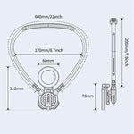 G03J Supporto magnetico da collo per telefono con prospettiva di ripresa in prima persona (FPI), G03J