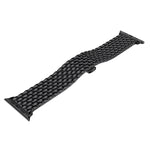 Cinturino per orologio con cinturino da polso in acciaio inossidabile massiccio Dragon Grain per Apple Watch Series 3 & 2 & 1 38mm