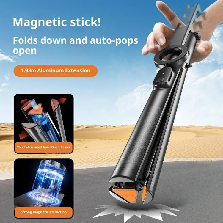 Selfie stick magnetico estensibile con treppiede P27-MF