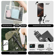 Selfie stick magnetico estensibile con treppiede P27-MF