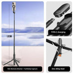 Selfie stick magnetico estensibile con treppiede P27-MF
