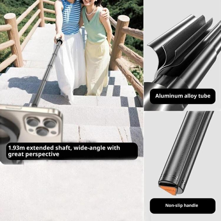 Selfie stick magnetico estensibile con treppiede P27-MF