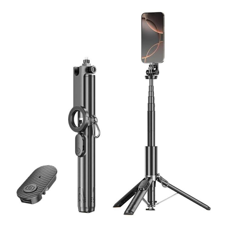Selfie stick magnetico P24MF con treppiede e Bluetooth