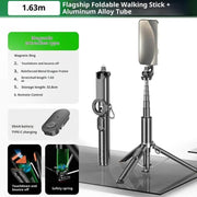 Selfie stick magnetico P24MF con treppiede e Bluetooth