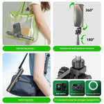 Selfie stick magnetico P24MF con treppiede e Bluetooth