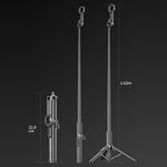 Selfie stick magnetico P24MF con treppiede e Bluetooth