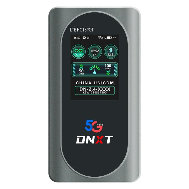 M2D-E 2.4G / 5.8G Dual Band 600Mbps WiFi 6 MiFi Portable 5G Router Eurasia Version