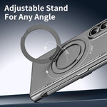 Supporto ad anello Thunderbolt, custodia anti-caduta MagSafe per telefono, senza penna, For Galaxy Z Fold8 Ultra 5G, For Galaxy Z Fold7 5G, For Galaxy Z Fold6 5G, For Galaxy Z Fold5 5G, For Galaxy Z Fold4