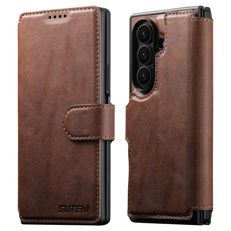 Custodia per telefono Suteni Q05 2 in 1 multifunzione con portafoglio rimovibile e MagSafe, For Galaxy Z Fold8 Ultra 5G, For Galaxy Z Fold7 5G, For Galaxy Z Fold6