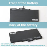 Batterie per laptop HP EliteBook 840G3 848G3 840G4 850G3 848G4 850G4, CS03XL 11.4V 46.5Wh