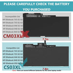 Batterie per laptop HP EliteBook 840G3 848G3 840G4 850G3 848G4 850G4, CS03XL 11.4V 46.5Wh