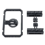 Stabilizzatore video smartphone doppia impugnatura magnetica