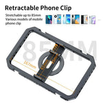 Stabilizzatore video smartphone doppia impugnatura magnetica