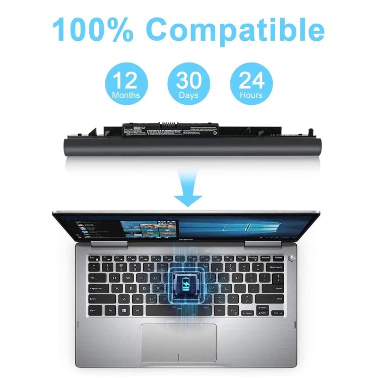 Batteria di ricambio da 2200 mAh per laptop HP 245 240 246 250 G6, JC04