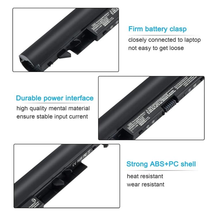 Batteria di ricambio da 2200 mAh per laptop HP 245 240 246 250 G6, JC04