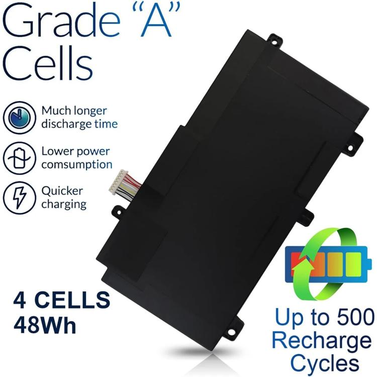 Batteria di ricambio da 3600 mAh per laptop ASUS TUF Gaming di quinta/sesta/settima/ottava generazione FX80G FX86F/G, B31N1726
