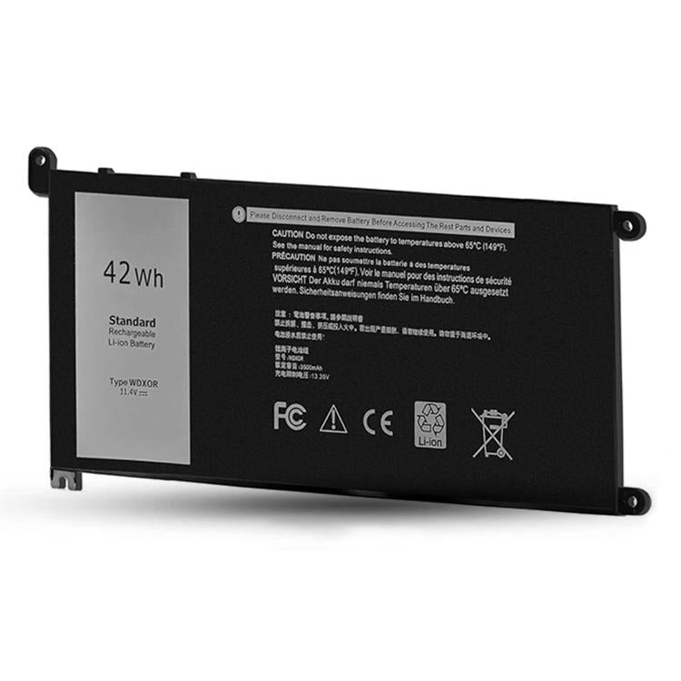 Batteria di ricambio da 3600 mAh per laptop Dell Inspiron 14 7460 15 7560, WDX0R