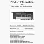 Batteria di ricambio da 3400 mAh per laptop Lenovo ThinkPad X1 Carbon di quarta generazione (2016), 00HW028