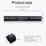 Batteria di ricambio da 2200 mAh per laptop HP Omen 1/2/3/4/5 PRO, KI04XL