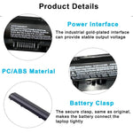 Batteria di ricambio da 2200 mAh per laptop HP Omen 1/2/3/4/5 PRO, KI04XL