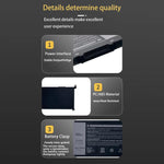Batteria di ricambio da 3600 mAh per laptop Dell Latitude 7440 7450 E7440, YRDD6