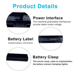 Batteria di ricambio da 2200 mAh per laptop HP ProBook 440 445 455 G2, Vi04